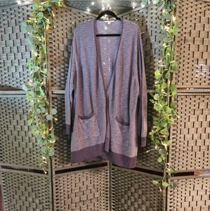 Terra & Sky NWOT lightweight cardigan 4x 28/30